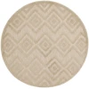 Nourison Home Versatile NRV01 Cream 4 ft. Round Area Rug