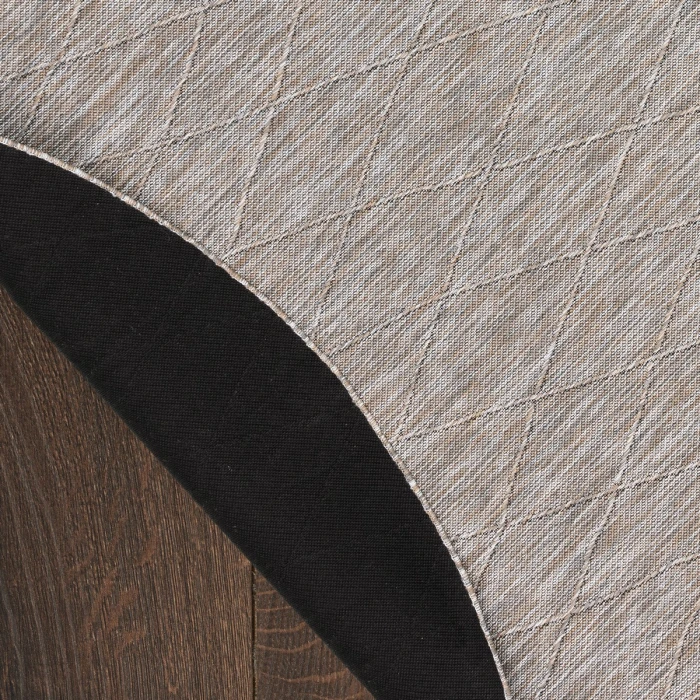 Nourison Washable Solutions Grey/Mocha WSL01 8 ft. X Round Rug