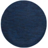 Nourison Home Nourison Essentials NRE01 Midnight Blue 8 ft. Round Area Rug