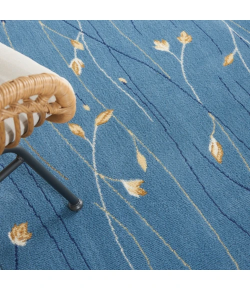 Nourison Grafix Area Rug GRF15-Light Blue