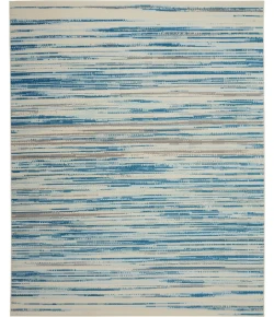 Nourison Home Jubilant JUB04 Blue 7 ft. 10 in. X 9 ft. 10 in. Area Rug