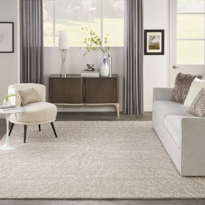 Michael Amini Ma30 Star Area Rug SMR03 Taupe
