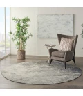 Nourison Passion Round Area Rug PSN10-Charcoal/Ivory