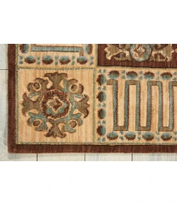 Nourison Home Vallencierre Brown VA27 3ft.6in. x 5ft.6in. Rect. Rug