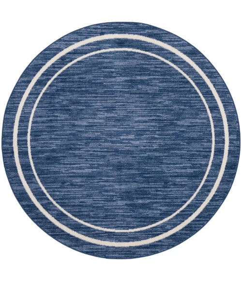 Nourison Nourison Essentials Area Rug NRE02 Navy/Ivory