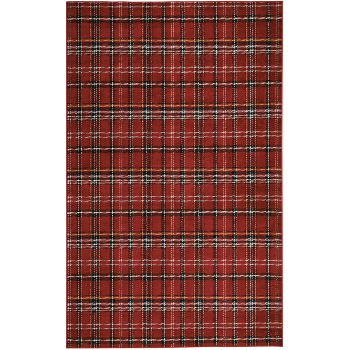 Nourison Grafix Red GRF03 9 ft. X 12 ft. Rectangle Rug