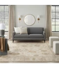 Nourison Whispers Cream WHP02 10 ft. X 14 ft. Rect. Rug