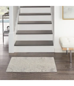 Nourison Home Elation ETN03 Ivory Grey 2 ft. X 3 ft. Area Rug