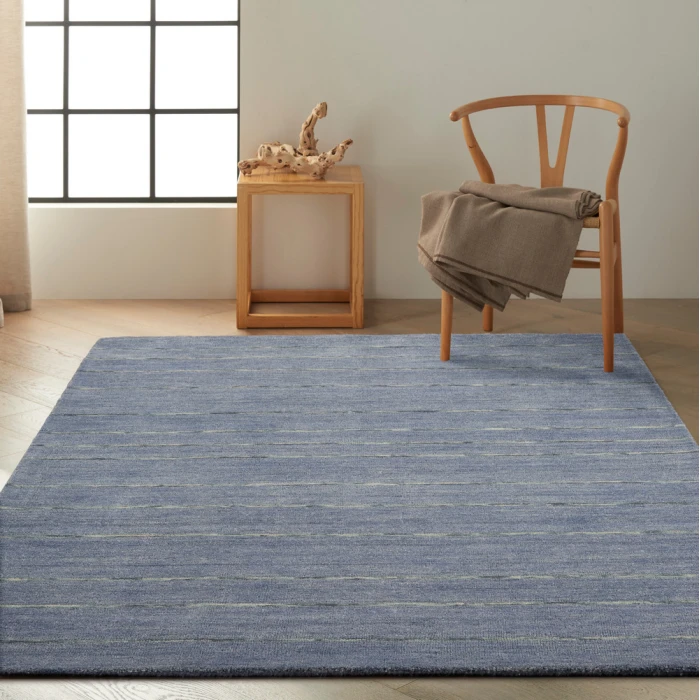 Calvin Klein Halo Area Rug HAL01 Denim