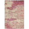 Nourison Home Celestial CES02 Ivory Pink 3 ft. 11 in. X 5 ft. 11 in. Area Rug