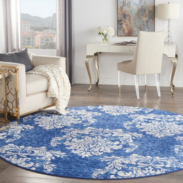 Nourison Whimsicle Area Rug WHS11-Navy Ivory