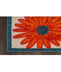 Nourison Aloha Ivory Multicolor ALH33 9 ft. X 12 ft. Rectangle Rug
