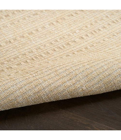 Nourison Tulum Cream TLM01 6 ft. X 9 ft. Rect. Rug