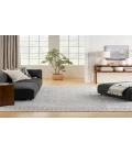 Nourison Astra Machine Washable Grey ASW10 10 ft. X 14 ft. Rectangle Rug