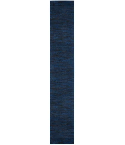 Nourison Home Nourison Essentials NRE01 Midnight Blue 2 ft. 2 in. X 18 ft. Area Rug