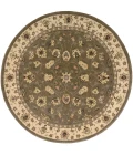 Nourison 2000 Round Area Rug 2003-Olive