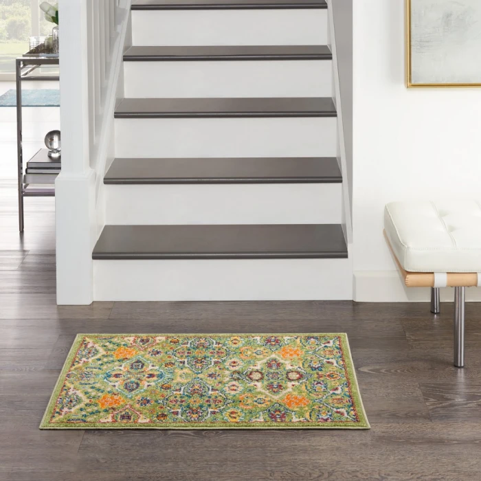 Nourison Allur Area Rug ALR03-Sage Ivory