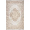 Nourison Home Grafix GRF14 Ivory Beige 5 ft. 3 in. X 7 ft. 3 in. Area Rug