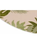 Nourison Aloha Ivory Green ALH40 5 ft. 3 in. Round Rug