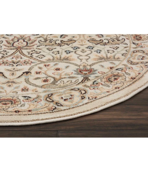 Nourison Home Walden Ivory WAL03 3ft.9in. x Round Round Rug