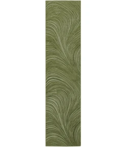 DKNY Central Park West Green CEP02 2ft. x 6ft. Rect. Rug