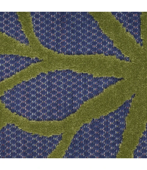 Nourison Home Aloha Blue ALH05 2ft.3in. x 10ft. Rect. Rug