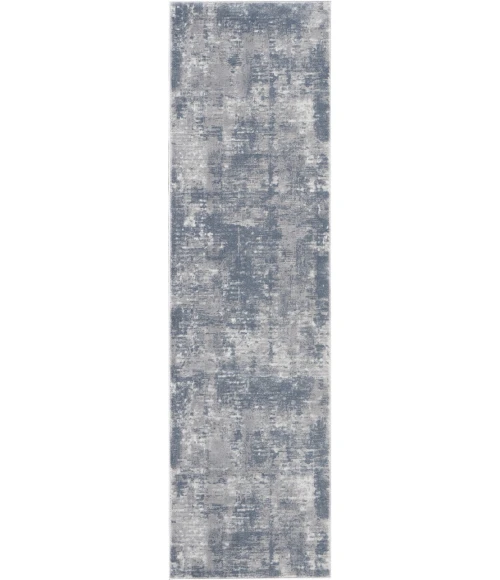 Nourison Rustic Textures Runner Area Rug RUS05-Grey