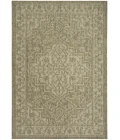 Nourison Tulum Olive TLM05 4 ft. X 6 ft. Rect. Rug