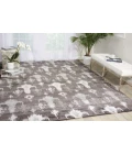 Nourison Home Silk Shadows Grey SHA09 3ft.9in. x 5ft.9in. Rect. Rug