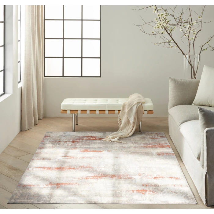 Calvin Klein Rush Area Rug CK951 Ivory/Multi