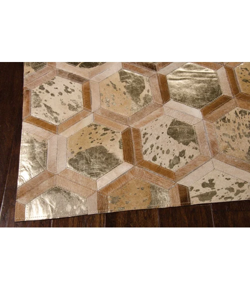 Michael Amini City Chic Area Rug MA100-Amber/Gold