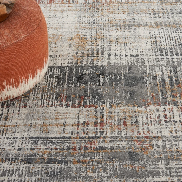 Nourison Tangra Multicolor TNR04 9 ft. X 12 ft. Rect. Rug