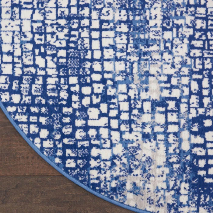 Nourison Whimsicle Area Rug WHS07-Ivory Navy