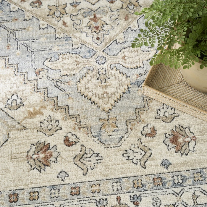 Nourison Home Pardis Blue PRD02 4ft. x 6ft. Rect. Rug