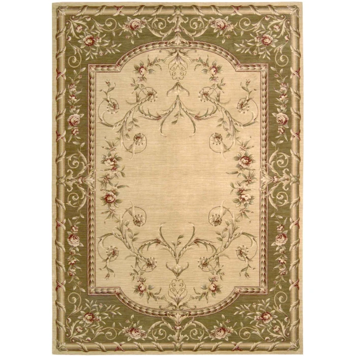 Nourison Home Ashton House Beige AS33 2ft.3in. x 8ft. Rect. Rug