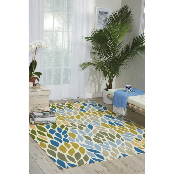 Nourison Home & Garden Area Rug RS094-Multicolor