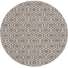 Nourison Home Jubilant JUB19 Grey 8 ft. Round Area Rug