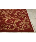 Nourison Home Ashton House Red AS04 2ft. x 5ft.9in. Rect. Rug