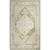 Nourison Home Astra Machine Washable ASW11 Ivory Green 7 ft. 10 in. X 10 ft. Area Rug