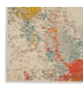 Nourison Celestial Area Rug CES12-Ivory/Multicolor