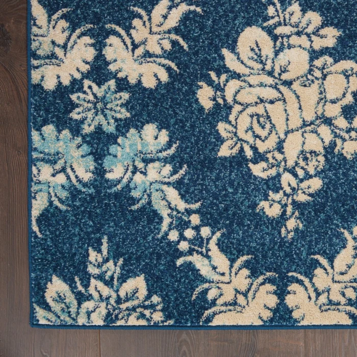 Nourison Tranquil Area Rug TRA09-Navy/Light Blue