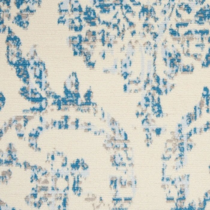 Nourison Jubilant Area Rug JUB09-Ivory/Blue