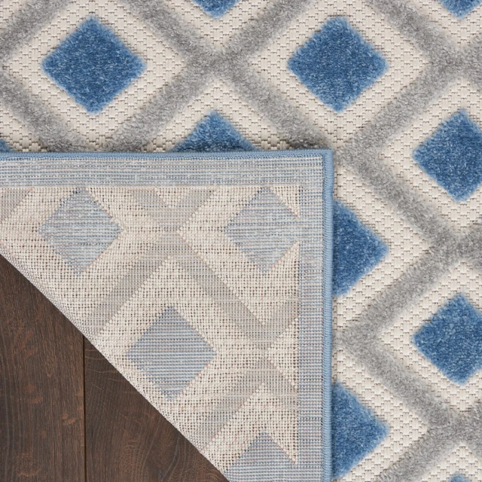 Nourison Aloha Area Rug ALH26-Blue/Grey