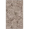 Nourison Home Garden Oasis GOA01 Mocha 2 ft. X 4 ft. Area Rug