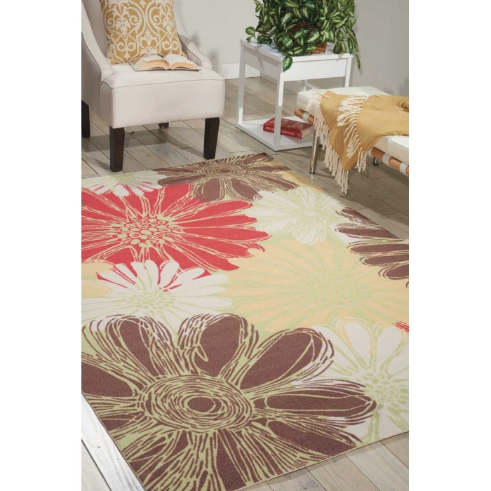 Nourison Home & Garden Area Rug RS022-Green