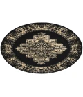 Nourison Grafix Black GRF14 4 ft. Round Rug