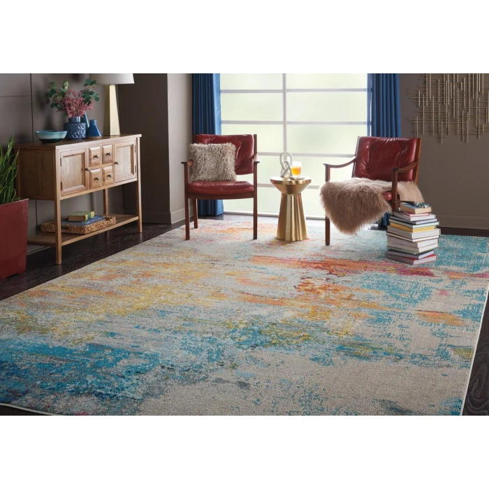 Nourison Celestial Area Rug CES02-Sealife