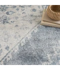Nourison Astra Machine Washable Area Rug ASW11 Blue/Ivory