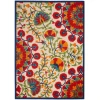 Nourison Home Aloha ALH20 Red Multicolor 3 ft. 6 in. X 5 ft. 6 in. Area Rug