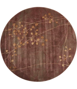 Nourison Home Somerset ST74 Multicolor 5 ft. 6 in. Round Area Rug